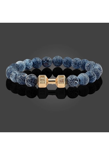 Mavi-G Siyah Yıpranmış Bileklik Ayarlanabilir Barcelets Kadın Erkek Boncuk Bilezik Dambıl Erkek Moda Yoga Takı Orijinal Bilezik (Yurt Dışından) fiyatları