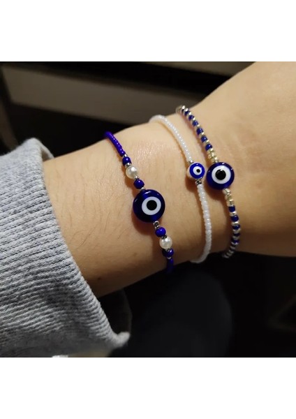 Ayarlanabilir Stil BR20Y0140-2 Rinhoo Yeni Moda El Yapımı Vintage Taklidi Palmiye Mavi Nazar Kolye Link Zinciri Bilezik Kadın Erkek Için Iyi Şanslar Bilezik (Yurt Dışından) indirimleri