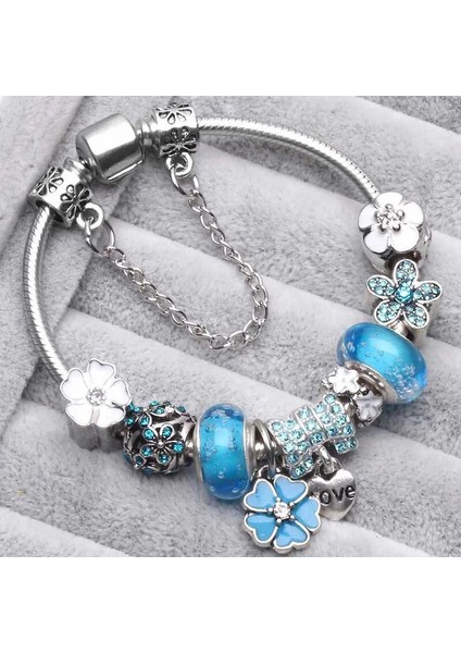21CM Tarzı No.33 Boyutu Togory Vintage Gümüş Renk Takılar Bilezikler Kadınlar Için Dıy Kristal Boncuklar Bilezik Kadın Erkek Pulseira Takı (Yurt Dışından) fırsatları