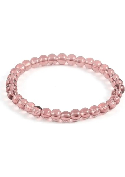 No.13 Boyutu Moda Renkli 6mm Cam Kristal Boncuklu Bilezikler Halat Mesafe Bilezik Femme El Yapımı Wrap Bilezik Kadınlar ve Kızlar Için (Yurt Dışından)