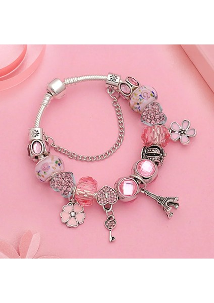 17CM Tarzı NO.20210729145020 Boyutu Sonbahar Yeni Retro Mor Lavanta Papatya Çiçek Kolye Bilezik El Montajlı Vitray Boncuk Bilezik Kadınlar Için (Yurt Dışından) indirimleri