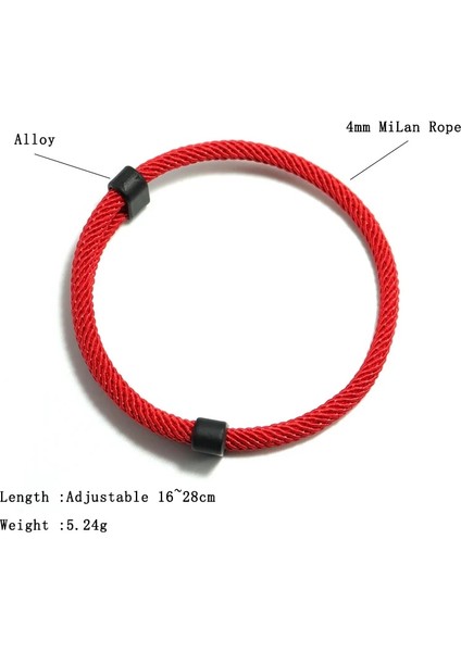 Mavi Trendy Konu Bilezik Erkek Kadın Ayarlanabilir Kırmızı Bilezik Severler Mesafe Çift Brazalete Minimalist Yoga Meditasyon Bilezik (Yurt Dışından) modelleri