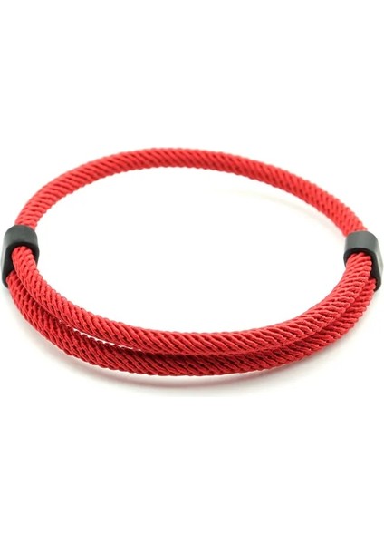 Mavi Trendy Konu Bilezik Erkek Kadın Ayarlanabilir Kırmızı Bilezik Severler Mesafe Çift Brazalete Minimalist Yoga Meditasyon Bilezik (Yurt Dışından) indirimleri