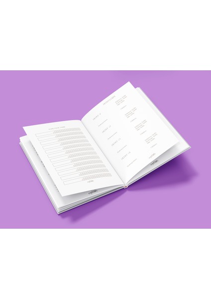 999 Violet Aura Journal