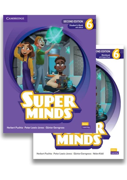 Super Minds 6 Student's Book With E-Book and Workbook With Digital Pack2nd Edition