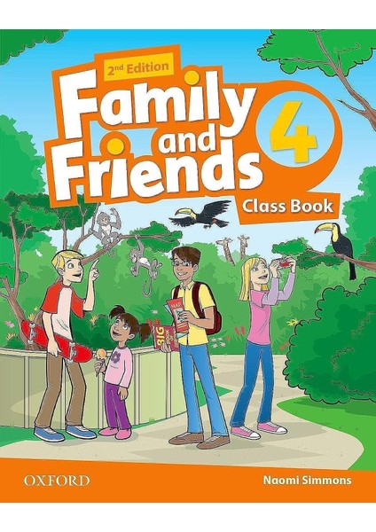 Family And Friends Level 4 Class Book - Workbook With Online Practice