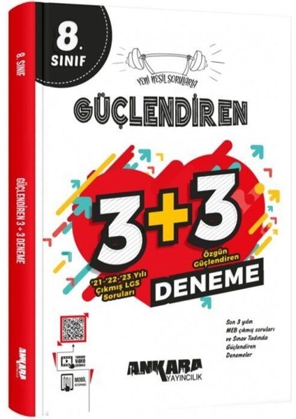 8.Sınıf Nesil Sorularla Güçlendiren 3 + 3 Deneme