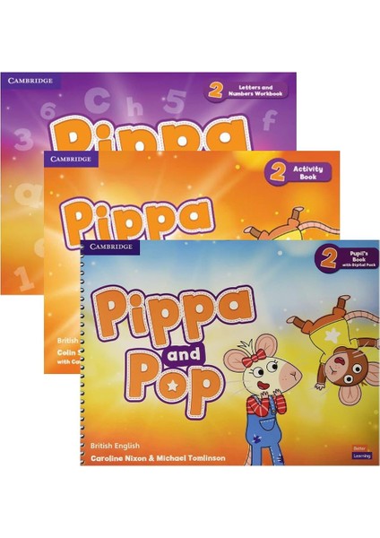Pippa and Pop Level 2 Pupil's Book With Digital Pack - Activity Book - Letters and Numbers Workbook