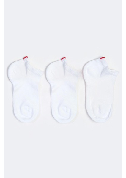 Run 3 lü Çocuk Basic Patik Çorap Beyaz/Beyaz/Beyaz modelleri