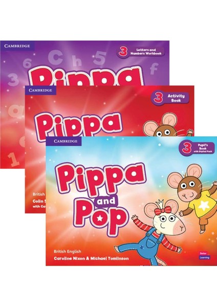 Pippa and Pop Level 3 Pupil's Book With Digital Pack - Activity Book - Letters and Numbers Workbook