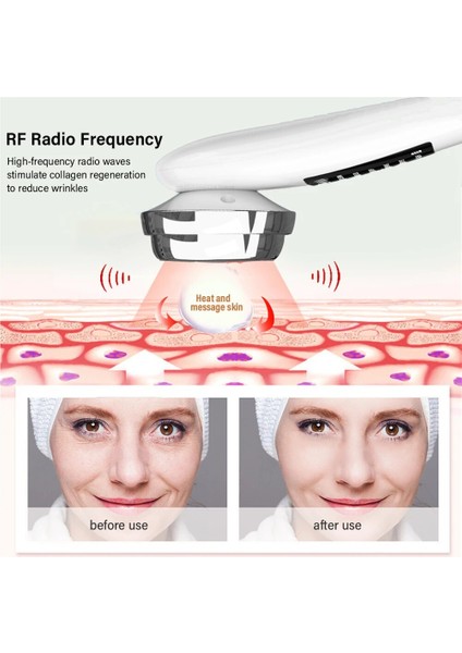 Pembe Tarzı Rf Yüz Germe Makinesi Cilt Sıkılaştırma Cihazı Yüz Radyo Frekansı Cilt Gençleştirme Ems Yüz Germe Masajı Için Mikro Akım (Yurt Dışından) indirimleri