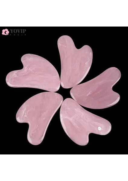 No.1 Stili 1 Adet Guasha Kazıma Masaj Kazıyıcı Yüz Masajı Akupunktur Gua Sha Kurulu Belleza Gua Sha Taş Yüz Bakımı Pembe (Yurt Dışından) modelleri