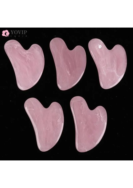 No.1 Stili 1 Adet Guasha Kazıma Masaj Kazıyıcı Yüz Masajı Akupunktur Gua Sha Kurulu Belleza Gua Sha Taş Yüz Bakımı Pembe (Yurt Dışından) fırsatları