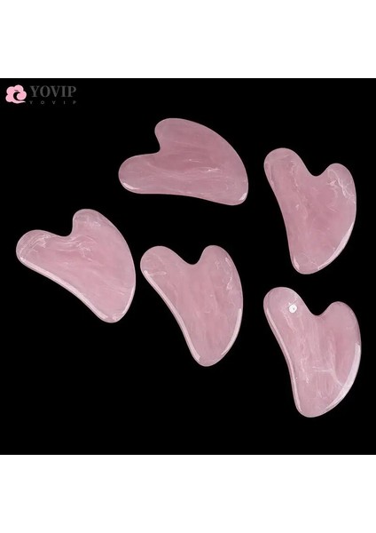 No.1 Stili 1 Adet Guasha Kazıma Masaj Kazıyıcı Yüz Masajı Akupunktur Gua Sha Kurulu Belleza Gua Sha Taş Yüz Bakımı Pembe (Yurt Dışından) indirimleri