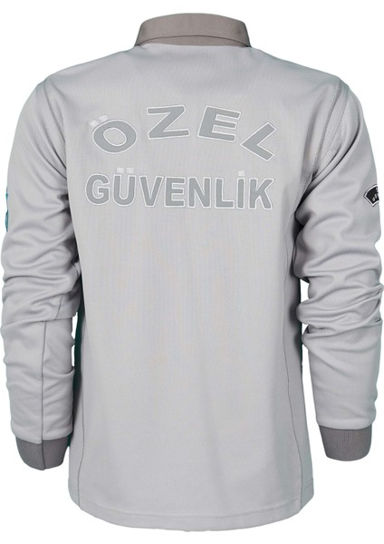 Yeni Tip Özel Güvenlik Sweatshırt 13906 Gri-S modelleri