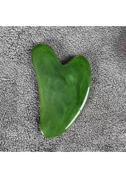 Yeşil Stil Guasha Masaj Yüz Reçine Balmumu Gua Sha Yeşim Kurulu Akupunktur Noktası Göz Bakımı Spa Masaj Aracı Masaj (Yurt Dışından) fiyatları