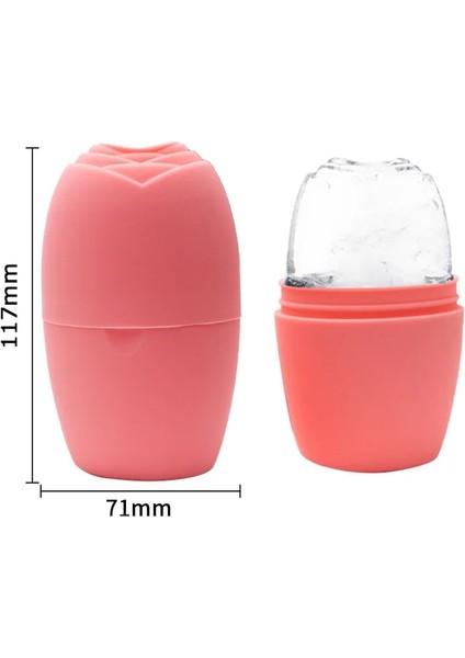 Mor Tarzı Cilt Bakımı Güzellik Kaldırma Şekillendirme Aracı Silikon Buz Küpü Tepsileri Buz Küresi Buz Topları Yüz Masajı Yüz Rulo (Yurt Dışından) fırsatları