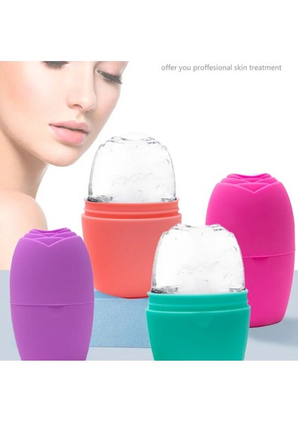 Mor Tarzı Cilt Bakımı Güzellik Kaldırma Şekillendirme Aracı Silikon Buz Küpü Tepsileri Buz Küresi Buz Topları Yüz Masajı Yüz Rulo (Yurt Dışından) indirimleri