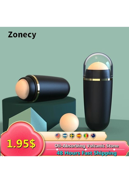 Pembe Tarzı Yüz Yağı Emici Rulo Doğal Volkanik Taş Masajı Vücut Sopa Makyaj Yüz Cilt Bakımı Aracı Yüz Gözenekleri Temizleme Yağı Rulo (Yurt Dışından) fiyatları