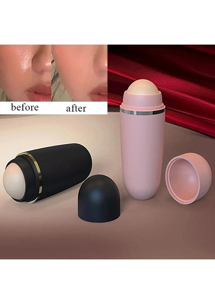 Siyah Stil 1 Adet Yüz Yağ Emici Rulo Cilt Bakımı Aracı Volkanik Taş Yağ Emici Yıkanabilir Yüz Yağı Çıkarma Bakım Cilt Makyaj Araçları (Yurt Dışından) modelleri
