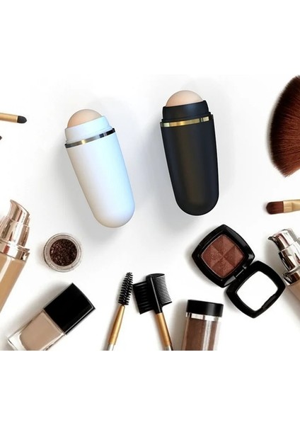 Pembe Tarzı Yüz Yağı Emici Rulo Doğal Volkanik Taş Masajı Vücut Sopa Makyaj Yüz Cilt Bakımı Aracı Yüz Gözenekleri Temizleme Yağı Rulo (Yurt Dışından) modelleri