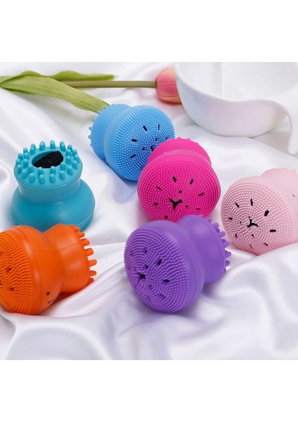 Yeşil Tarzı Silikon Küçük Ahtapot Yüz Temizleme Fırçası Güzellik Yıkama Fırçası Derin Gözenekler Exfoliator Temizleme Aleti Yüz Cilt Bakımı Aracı (Yurt Dışından) indirimleri