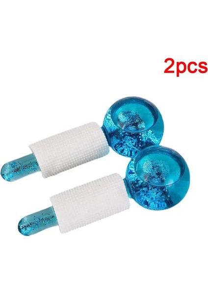 Pk Stili 2 Adet Büyük Güzellik Buz Hokeyi Enerji Güzellik Kristal Top Yüz Soğutma Buz Küre Su Dalgası Yüz ve Göz Masajı Cilt Bakımı (Yurt Dışından) fiyatları