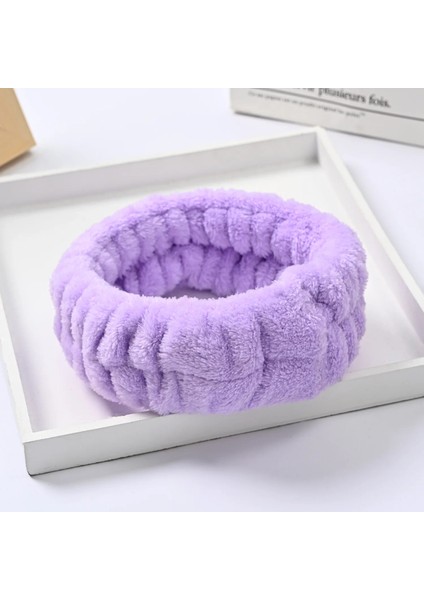 Bej Tarzı Yüz Cilt Temizleme Bakım Aracı Yumuşak Mikrofiber Bilek Yıkama Havlusu Kadın Kız Yıkama Yüz Spa Emici Bileklikler Ter Bandı (Yurt Dışından) fiyatları