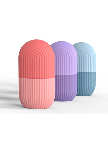 Zümrüt Tarzı Yüz Gözler ve Boyun Için Buz Rulosu Buz Küpü Kalıp Güzellik Cilt Bakımı Gua Sha Araçları Cildi Aydınlatır Yeniden Kullanılabilir Yüz Bakım Araçları (Yurt Dışından) fırsatları