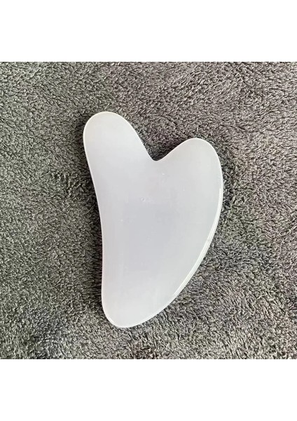 Beyaz Stil Güzel Masaj Balmumu Guasha Kazıma Masaj Kazıyıcı Yüz Masajı Akupunktur Gua Sha Göz Yüz Kurulu Spa Masaj Aracı (Yurt Dışından)