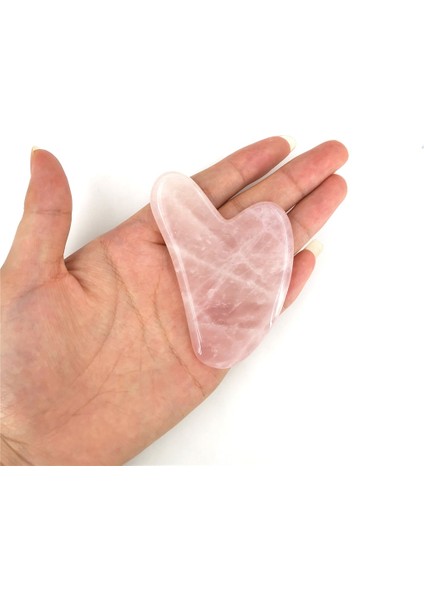Stil-A Tarzı Doğal Gül Kuvars Yeşim Rulo Gua Sha Seti Yüz Vücut Masajı Rulo Yeşim Taş Masaj Seti Yüz Kaldırma Güzellik Masaj Aracı (Yurt Dışından)