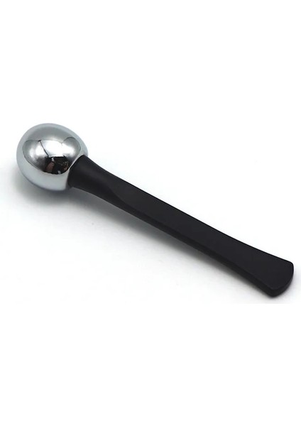 C-Siyah Tarzı Metal Çinko Mini Kozmetik Spatula Kavisli Kepçe Altın Gümüş Makyaj Maskesi Krem Kaşık Göz Kremi Sopa Yüz Vücut Makyaj Araçları (Yurt Dışından)