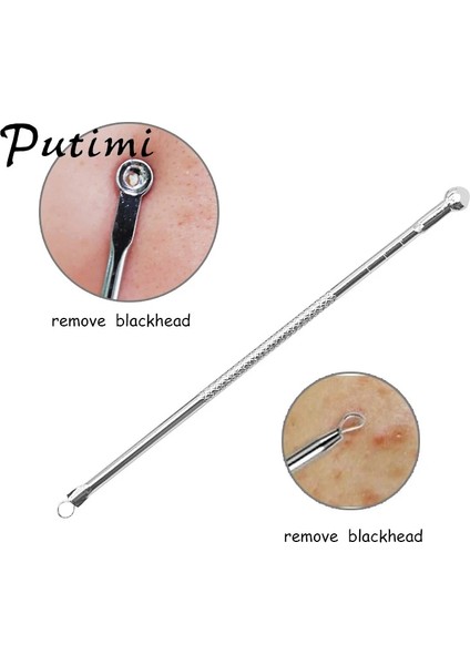 Ba2 Remover Aracı Kiti Comedone Iğne Klipsi Cımbız Leke Çıkarıcı Yüz Bakımı Aracı (Yurt Dışından) fırsatları