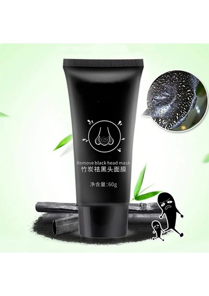 Reseda Stili ml Bambu Kömür Siyah Nokta Giderici Yüz Maskesi Bakımı Siyah Noktalara Karşı Maske Siyah Noktaları Giderin Güzellik Cilt Bakımı Burun Maskesi (Yurt Dışından) modelleri
