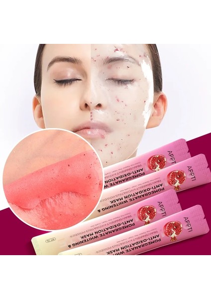 Zerdeçal Tarzı 15G Vampir Yumuşak Jöle Maskesi Beyazlatma Nemlendirici Kollajen Soyulabilir Maske Tozu Güzellik Salonu Spa Güzellik Dıy Kristal Yüz Maskesi (Yurt Dışından) indirimleri