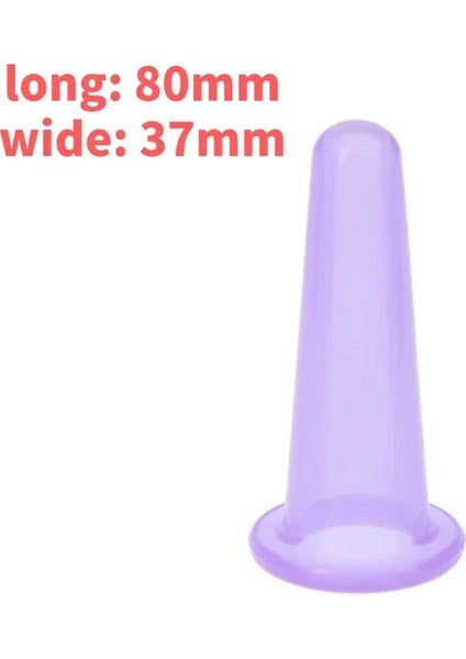 Mor Tarzı Licone Çukurluğu Emme Vakum Yüz Bacak Kol Gevşeme Masaj Fincan Emme Can Vakum Yüz Masaj Fincan (Yurt Dışından)