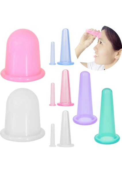 Mor Tarzı Licone Çukurluğu Emme Vakum Yüz Bacak Kol Gevşeme Masaj Fincan Emme Can Vakum Yüz Masaj Fincan (Yurt Dışından) modelleri