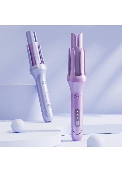 Mor Tarzı Otomatik Dönen Seramik Saç Bigudi Otomatik Bukle Makinesi Şekillendirici Aracı Saç Demir Saç Kıvırma Çubuğu Hava ve Kıvırmak Bigudi Saç Waver (Yurt Dışından) modelleri