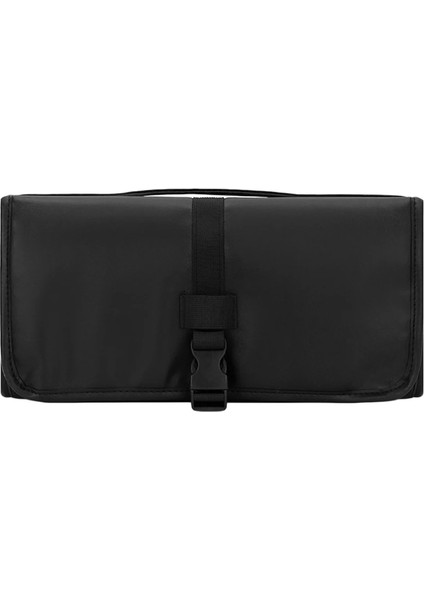 Siyah Stil Pu Çanta Profesyonel Saç Şekillendirme Araçları Depolama Tutma Çantası Saç Kurutma Makinesi Konteynerleri Organizatör Çanta Yedek Airwrap Siyah (Yurt Dışından)