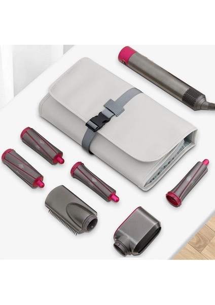 Siyah Stil Pu Çanta Profesyonel Saç Şekillendirme Araçları Depolama Tutma Çantası Saç Kurutma Makinesi Konteynerleri Organizatör Çanta Yedek Airwrap Siyah (Yurt Dışından) fiyatları