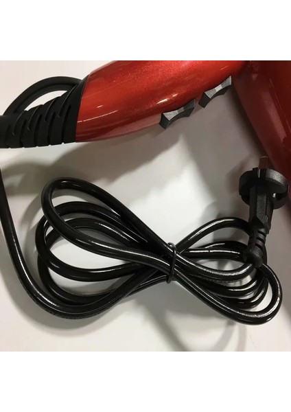 Kırmızı Stil Saç Kurutma Makinesi Ev Otel Otel Öğrencileri Üst Düzey Sıcak ve Soğuk Güçlü ve Zayıf Rüzgar Saç Kurutma Makinesi Aracı Kalıplaşmış Saç Kurutma Makinesi (Yurt Dışından)