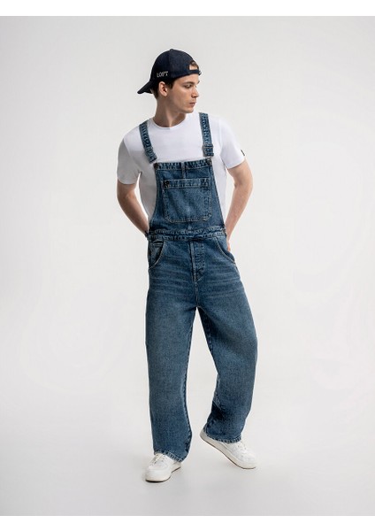 Relax Fit Erkek Salopet