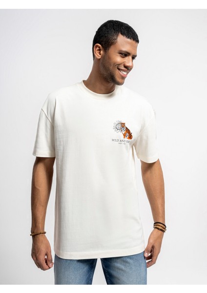 Oversize Fit Erkek Tshirt K.Kol