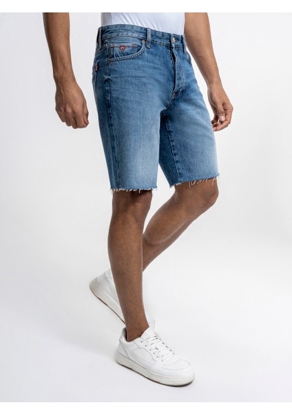 Straight Fit Erkek Şort