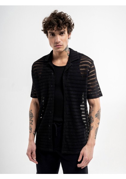 Relax Fit Erkek Gömlek K.kol