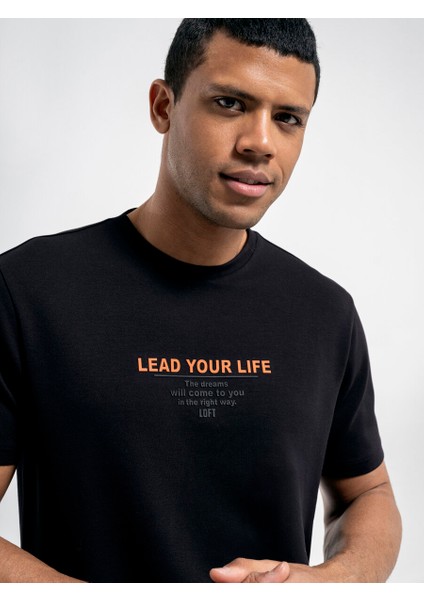Regular Fit Erkek Tshirt K.Kol