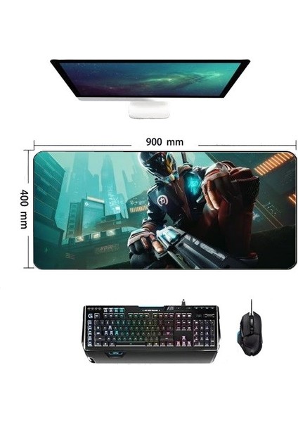 MP-903 Desenli Gaming Mouse Pad 400 x 900 x 4 mm