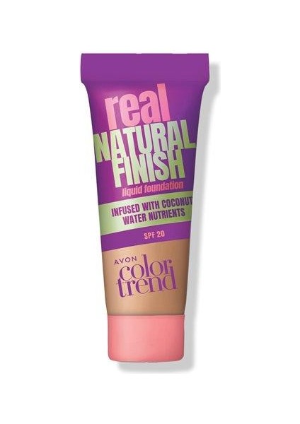 Color Trend Natural Finish Fondöten 30 ml Nude