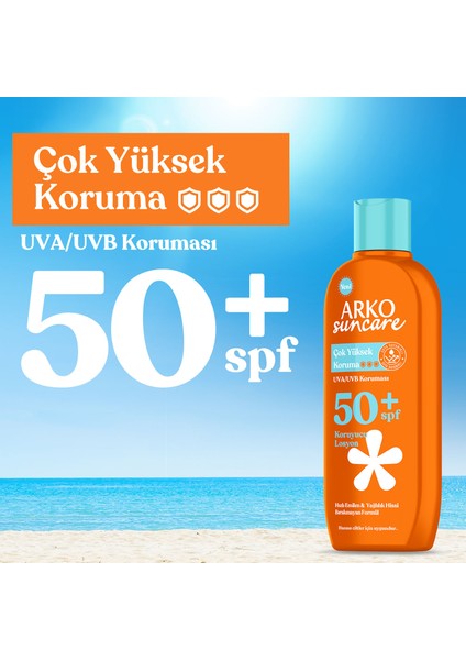 Suncare SPF50+ Çok Yüksek Korumalı Vücut Güneş Losyonu 200 ml