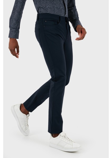 Streç Slim Fit Düz Paça Pantolon Erkek Kot Pantolon 50505439 404 modelleri